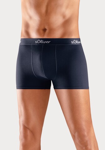 s.Oliver Boxershorts i blå: framsida