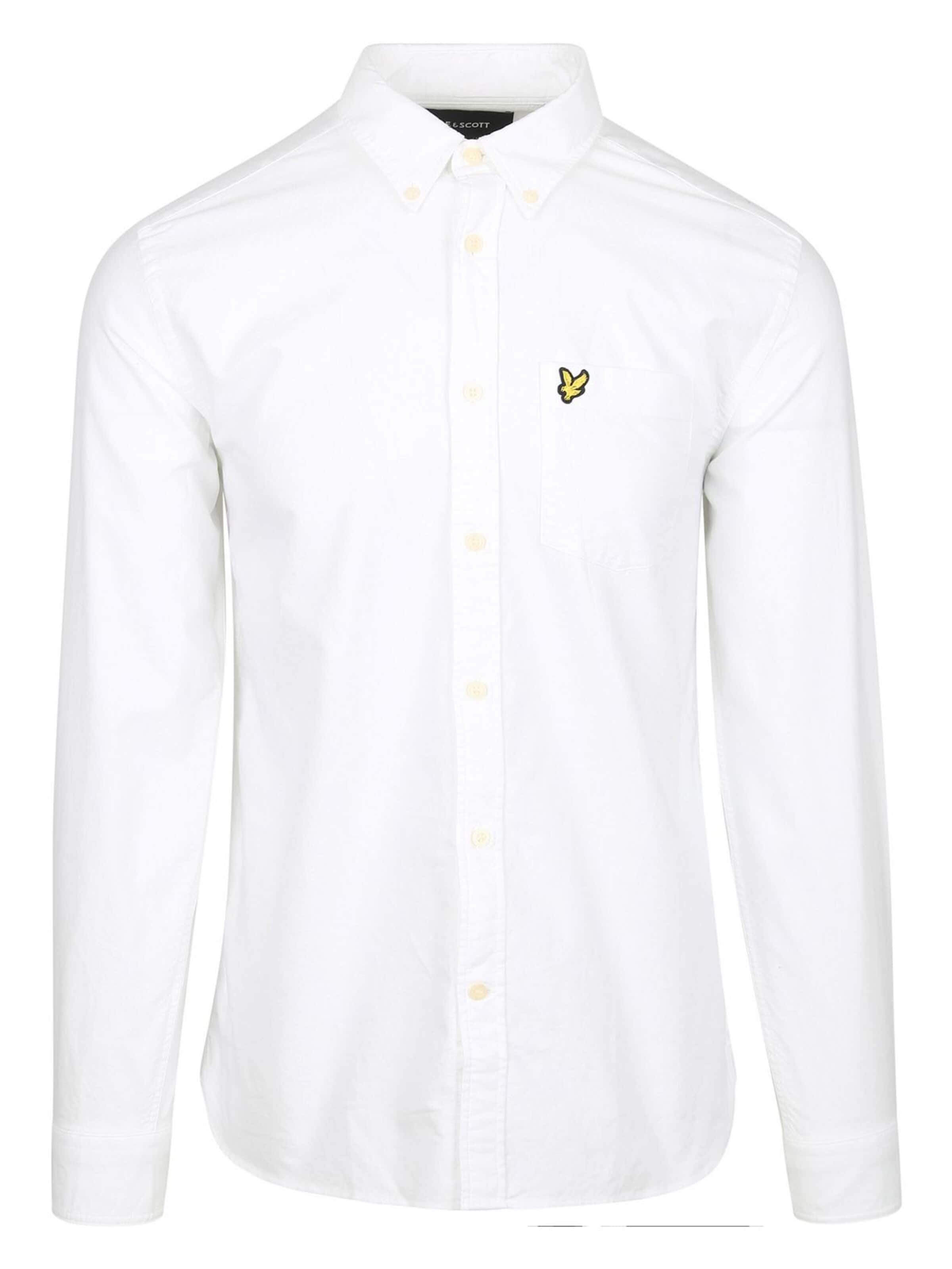 Lyle & Scott Regular Fit Hemd‌‌‌‌‌‌‌‌‌‌ in Weiß: Vorderseite