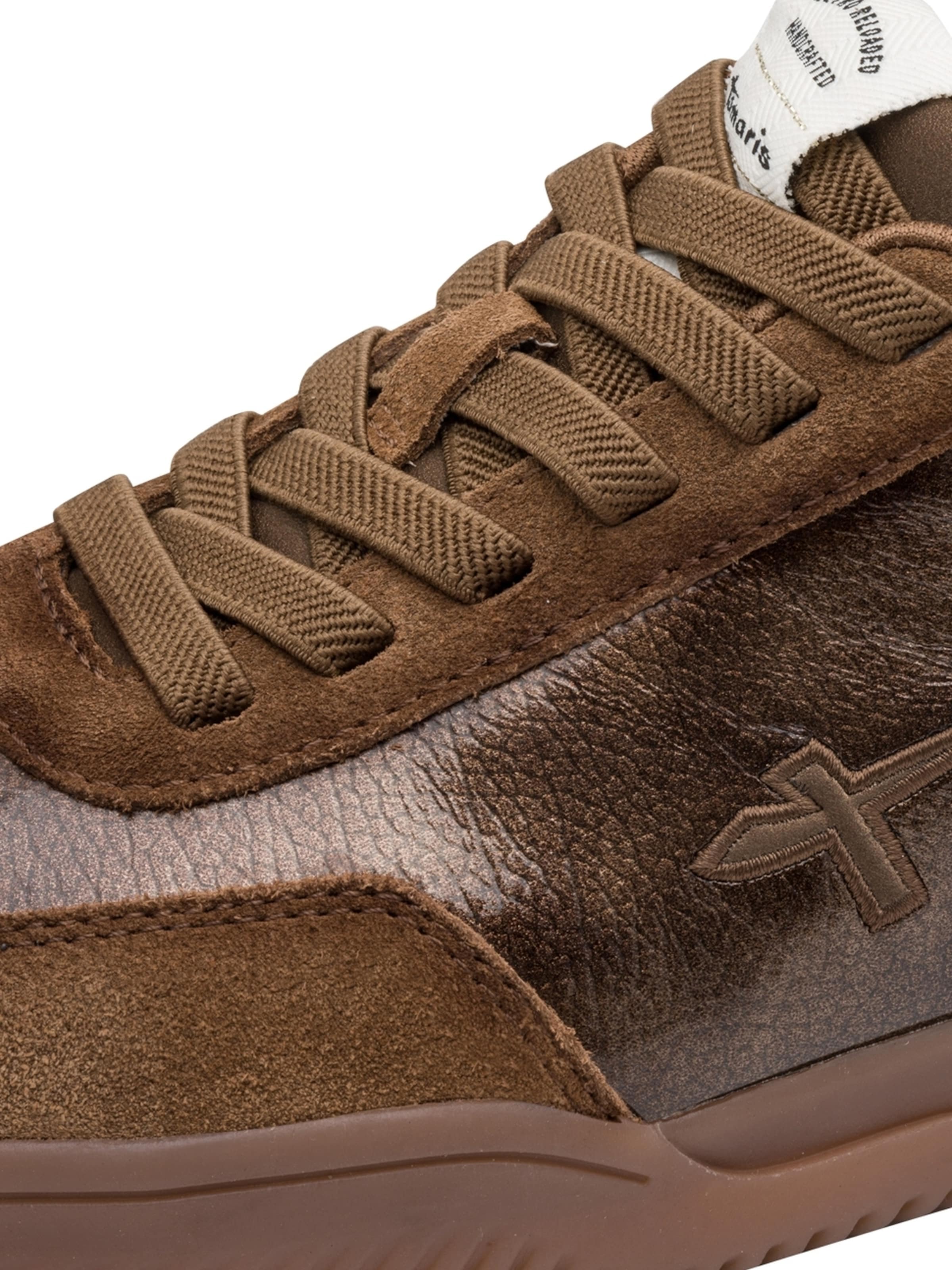 Baskets basses Tamaris en marron
