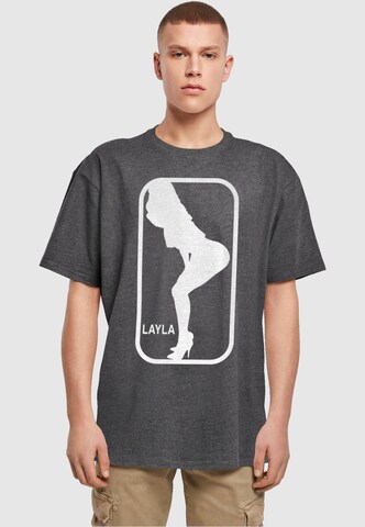 T-Shirt 'Layla Dance' Merchcode en gris : devant