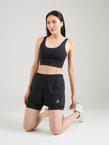 UNDER ARMOUR Bustier Sporttop 'Meridian' in Schwarz