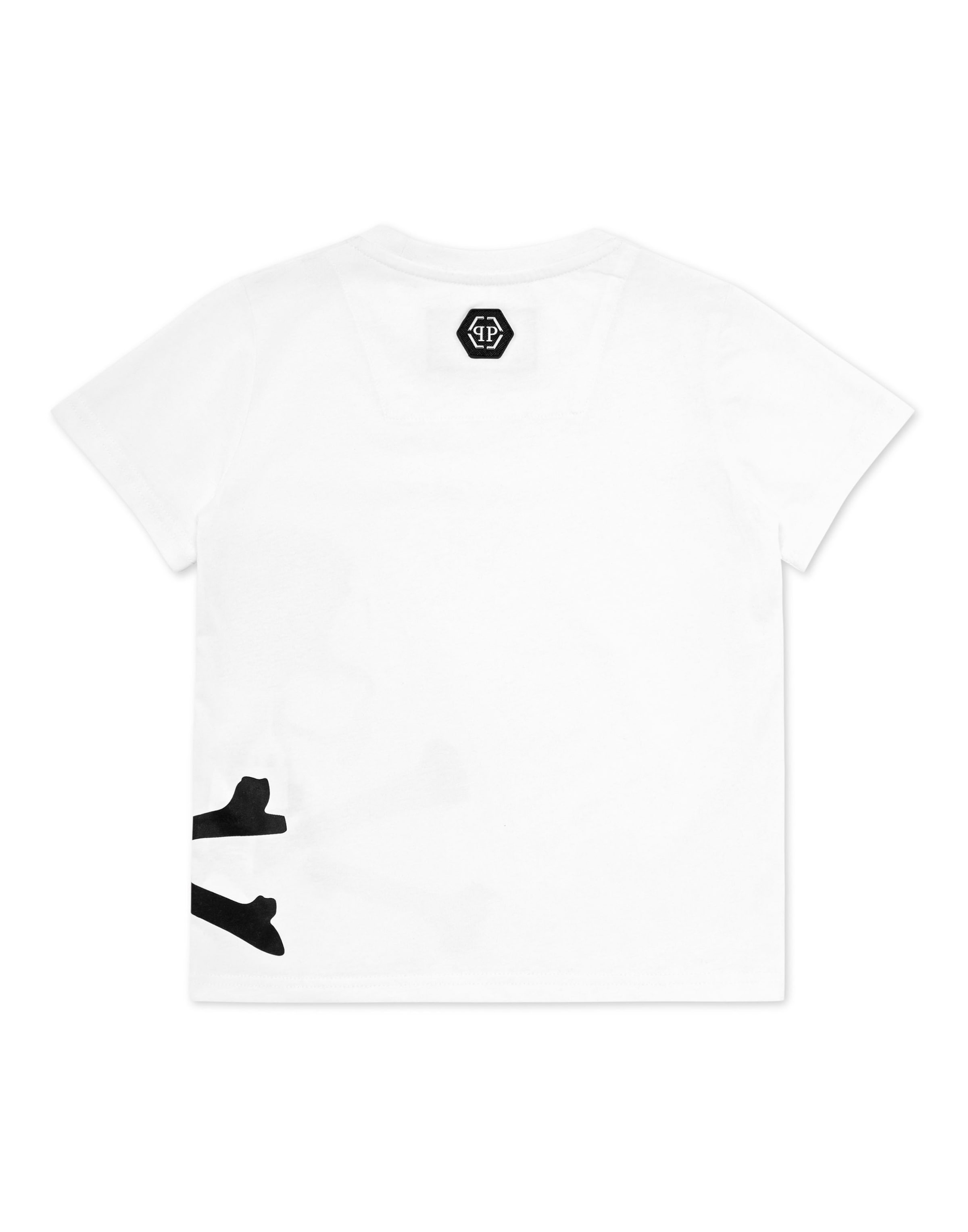 T-Shirt 'Skull ' Philipp Plein en blanc