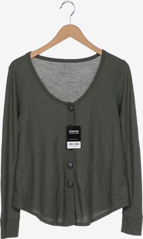 HOLLISTER Sweater & Cardigan in S in Green: front