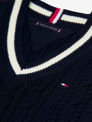 TOMMY HILFIGER Sweter w kolorze niebieski