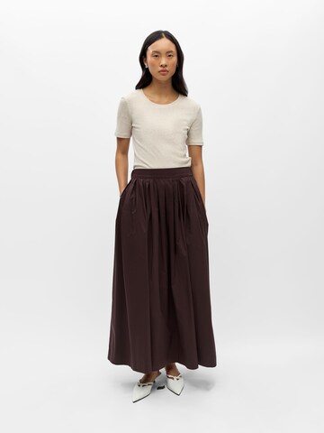 OBJECT Skirt 'OBJPaige' in Brown