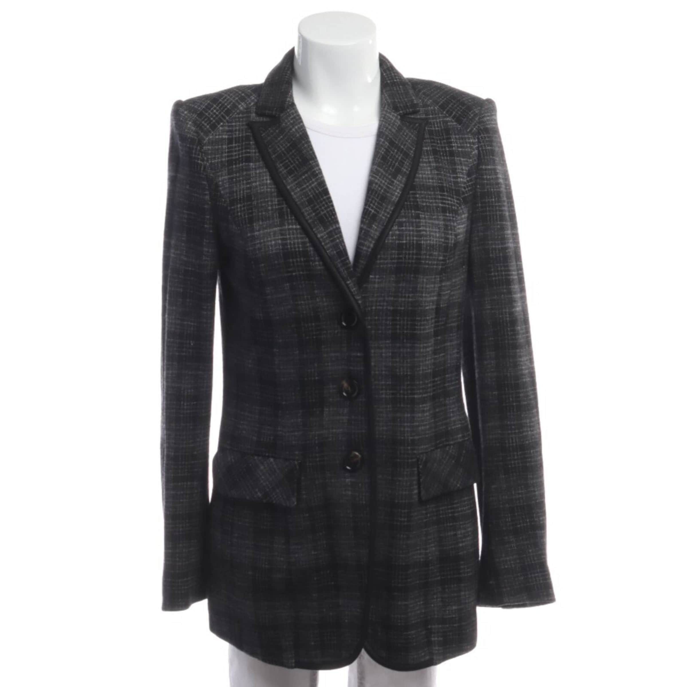 Marc Cain Jacket & Coat in L in Grey: front