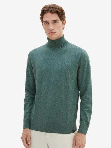 Pull-over TOM TAILOR en vert : devant