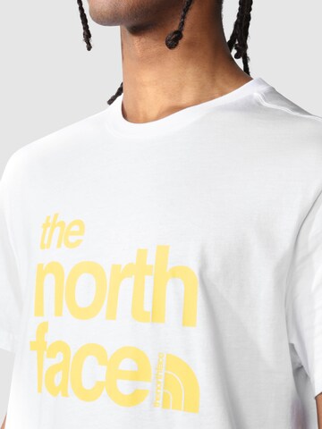 Maglietta 'Cordinates' di THE NORTH FACE in bianco