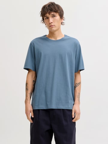 JACK & JONES Slim fit T-shirt i blå: framsida