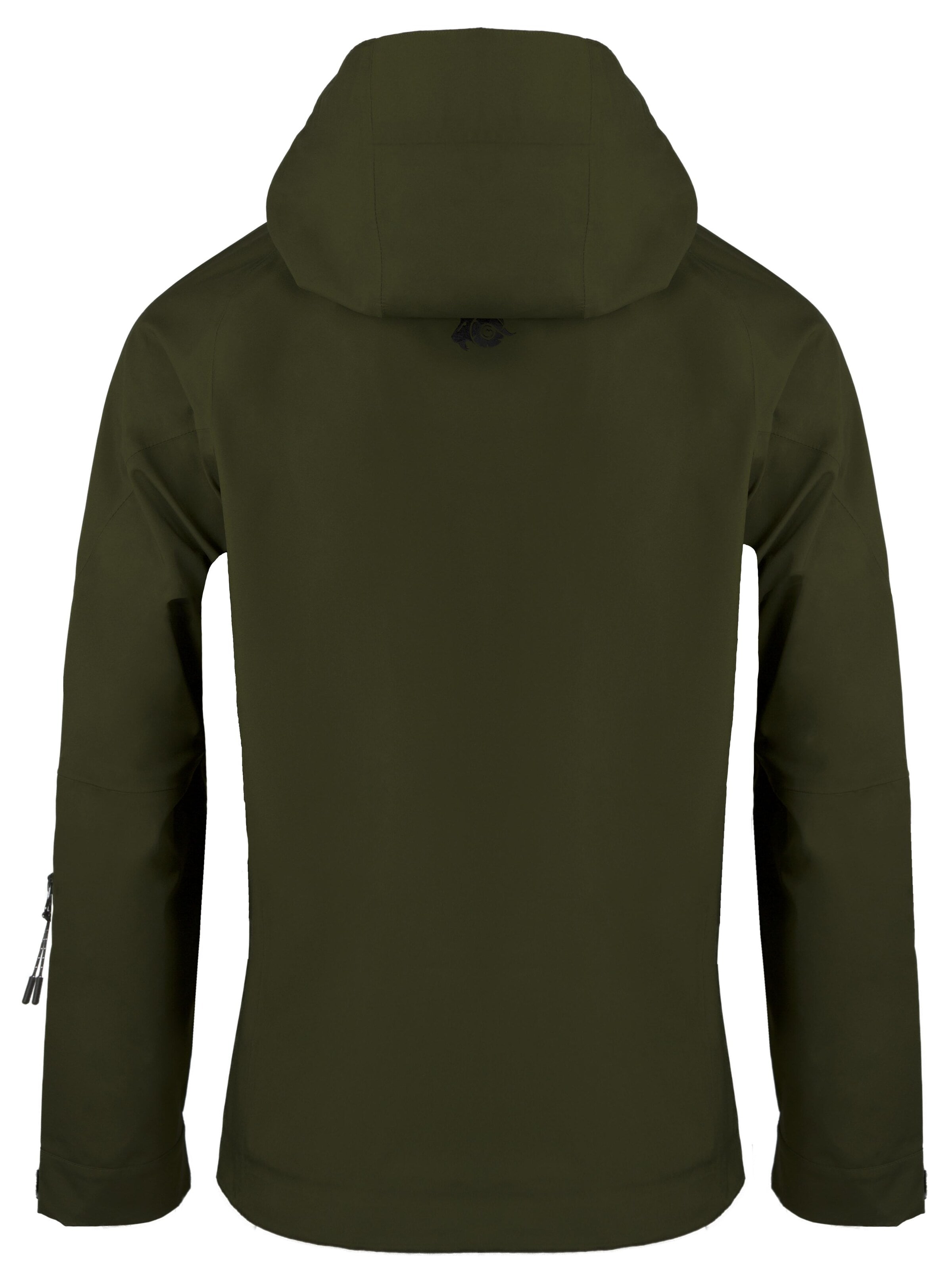 Guggen Mountain Weatherproof jacket 'Allwetter Jacke HD09 3-Lagen Hardshell Wanderjacke' in Green