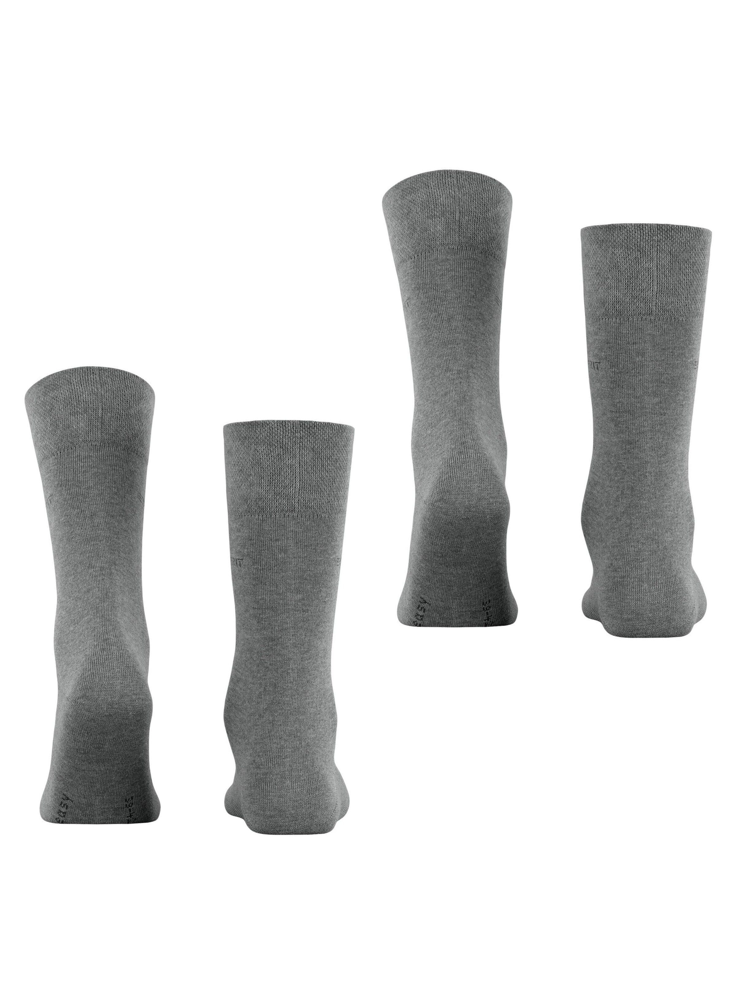 ESPRIT Socks 'Basic Easy 2-Pack' in Grey