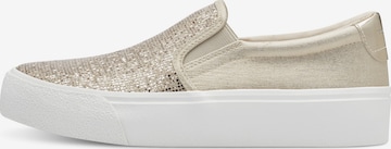 TAMARIS - Sapatilhas slip-on em ouro