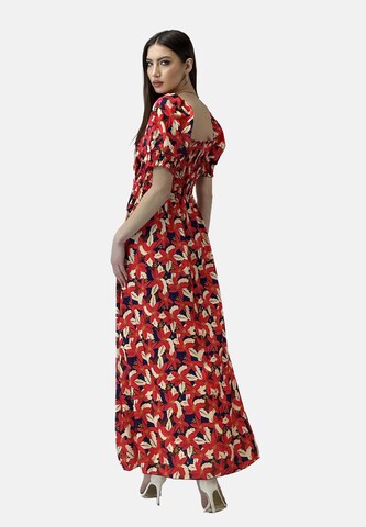 Elara Summer dress in Red