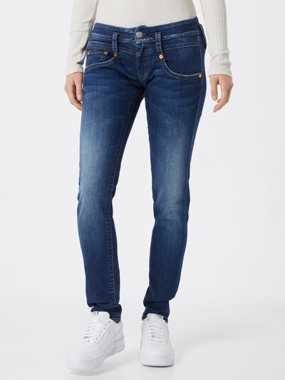 Herrlicher Jeans 'Pitch Slim Organic Denim' in blau, Modelansicht