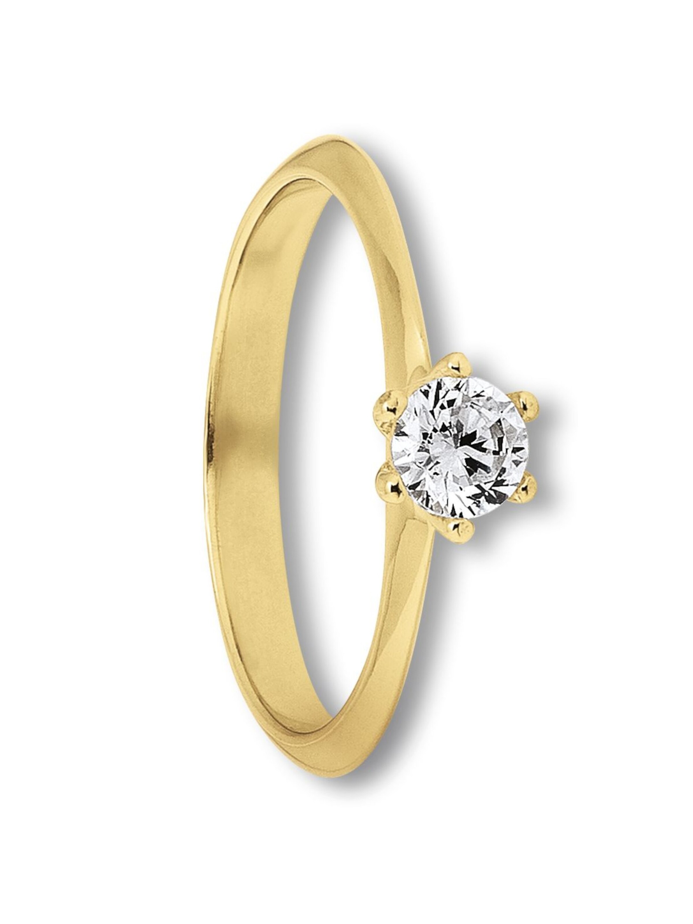 ONE ELEMENT Ring in Gold: Vorderseite