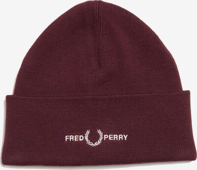 Fred Perry Mütze in lila / weiß, Produktansicht