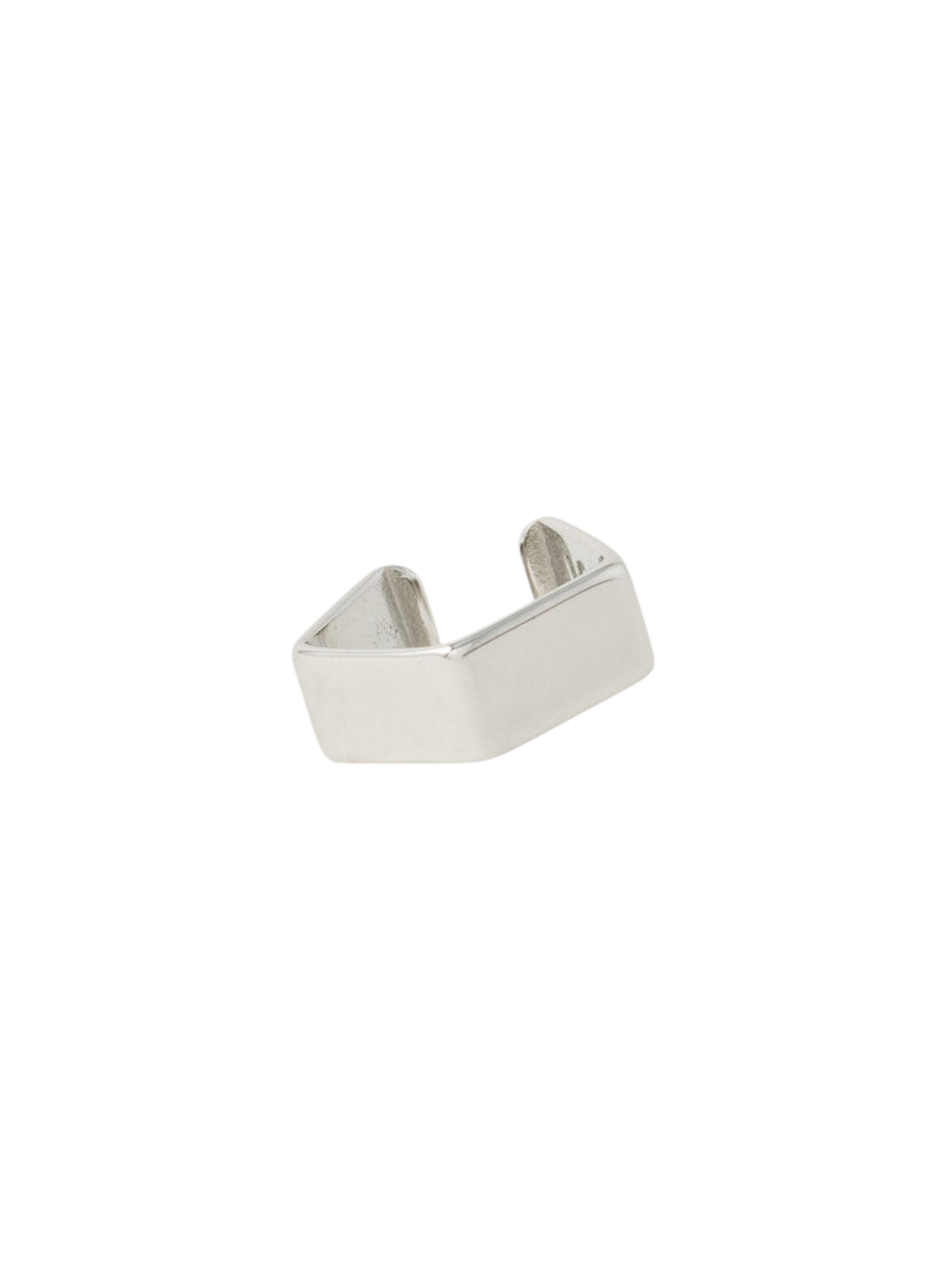 YParis Oorbellen 'Ear cuff Francis S' in Zilver: voorkant