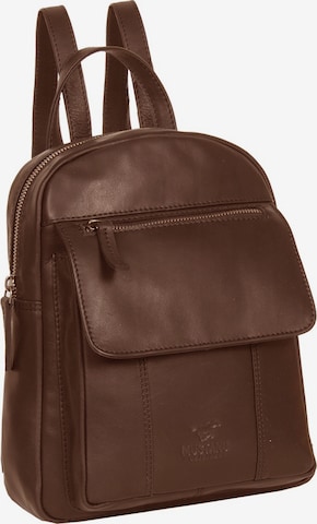 MUSTANG Backpack in Brown: front