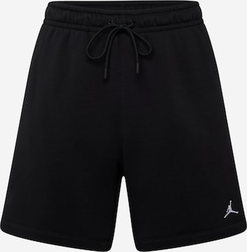 Jordan Štandardný strih Nohavice 'Brooklyn' - Čierna: predná strana