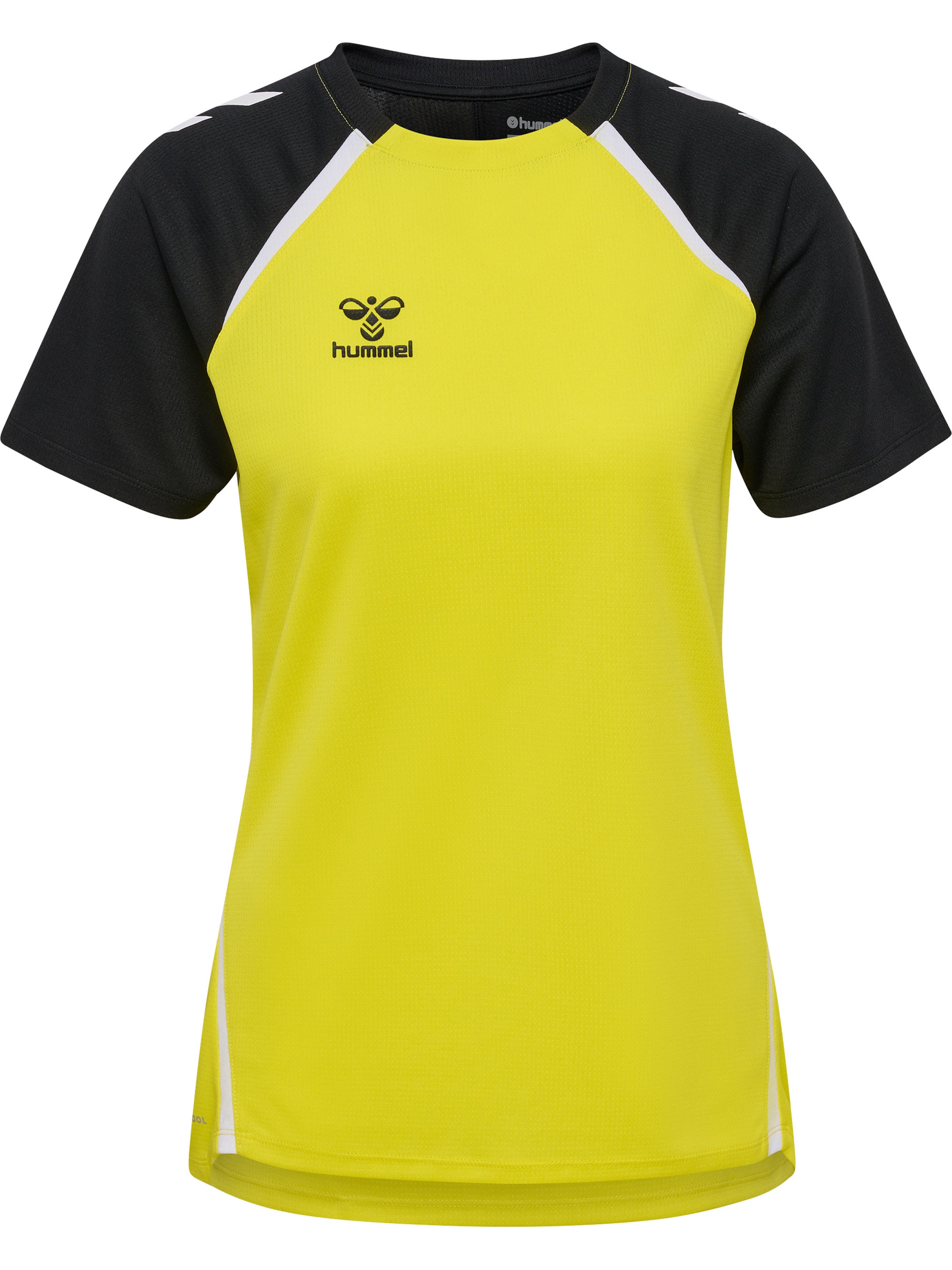 Hummel Performance Shirt 'Lead 2.0' in Yellow: front
