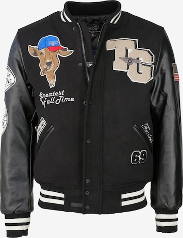 TOP GUN Between-Season Jacket in Black: front