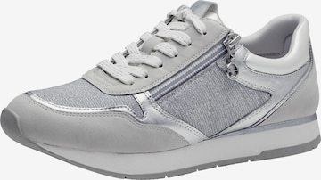 Baskets basses TAMARIS en gris : devant