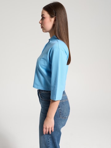 NOWIHT Shirts 'Isabeau' i blå
