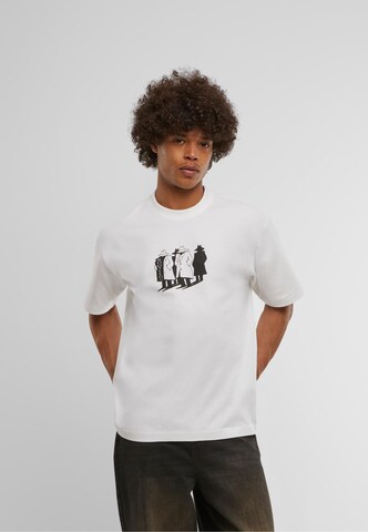 MARKET T-Shirt 'Call My Dealer' in Weiß