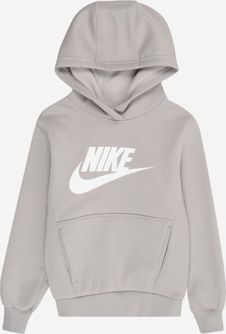 Nike Sportswear Sweatshirt 'CLUB FLC' in Grau: Vorderseite