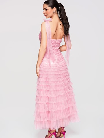 Ombre Kleid‌ in Pink