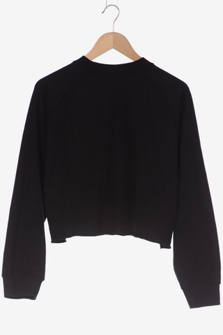 Monki Sweatshirt & Zip-Up Hoodie in L in Black