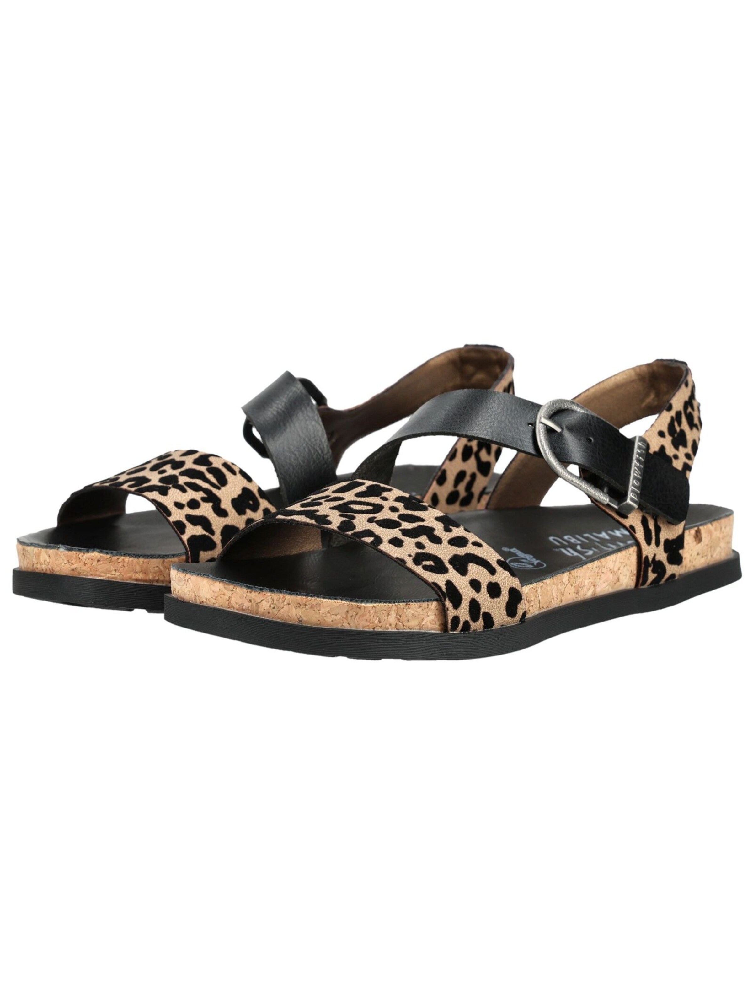 Blowfish Malibu Sandalen met riem in Zwart
