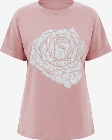 rožinė Imily Bela Marškinėliai: priekis