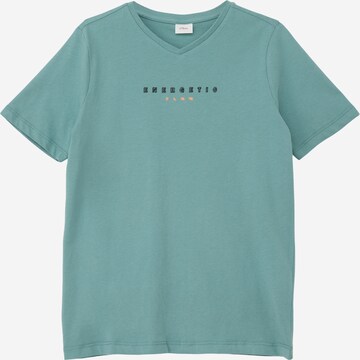 s.Oliver T-Shirt in Blau: predná strana