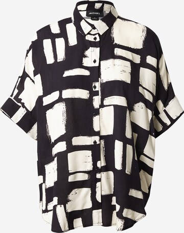 Monki Bluse i sort: forside