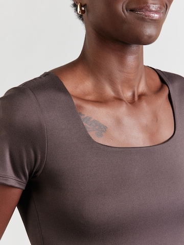 Hailys Shirt 'Al44essia' in Brown