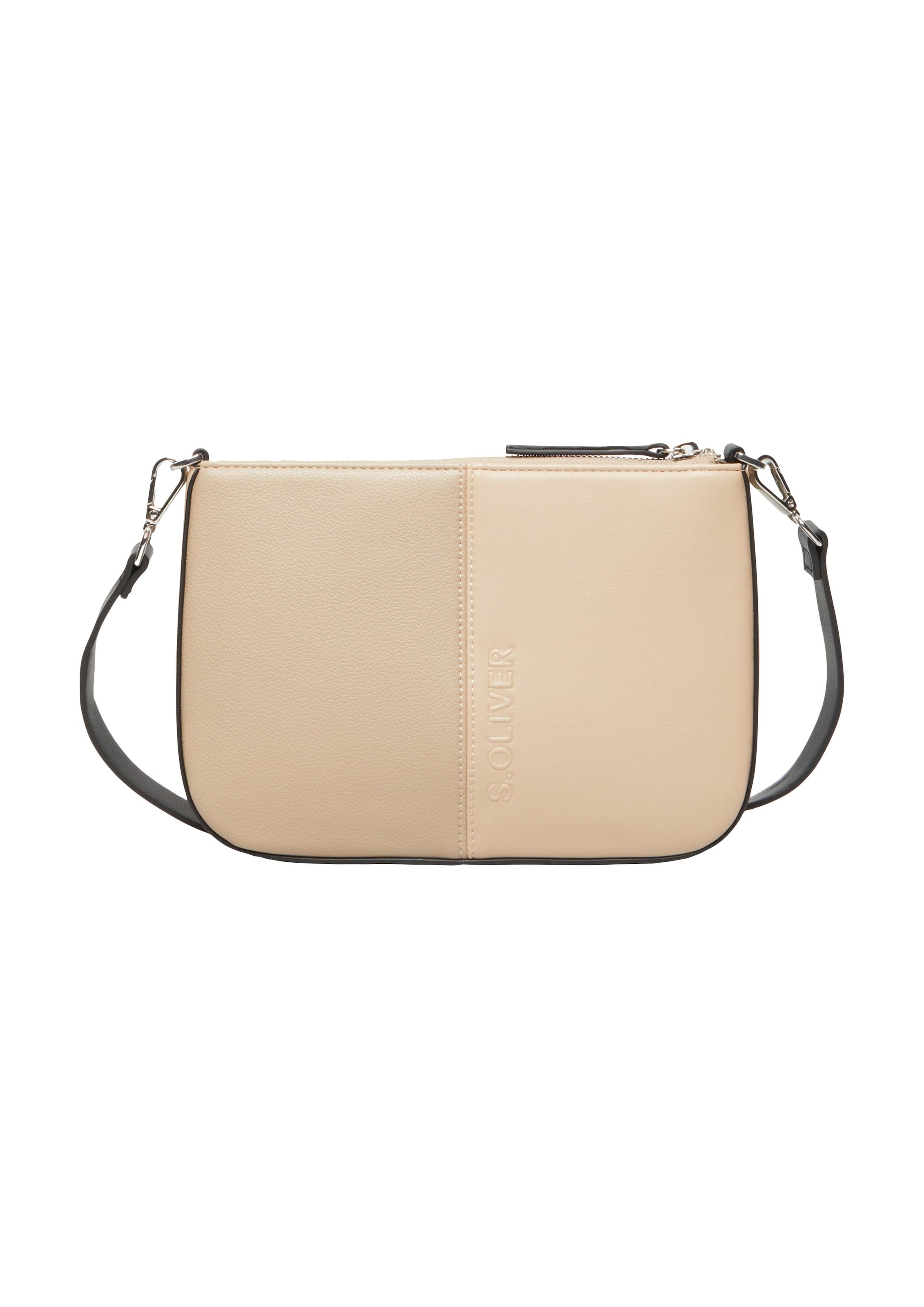 s.Oliver Crossbody Bag in Beige: front