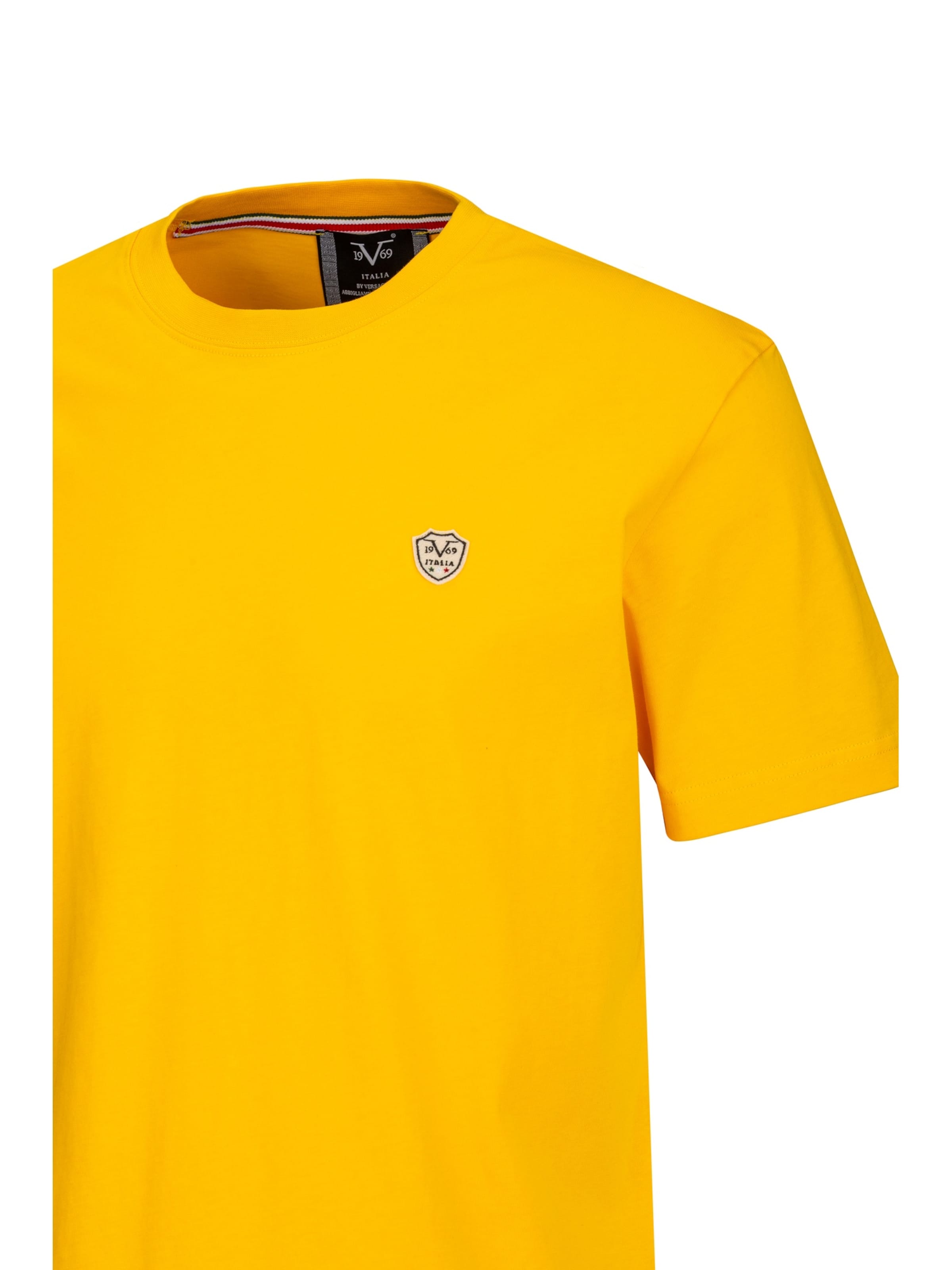 19V69 ITALIA Shirt 'Rafael' in Geel