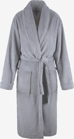 LingaDore Short Bathrobe in Grey: front