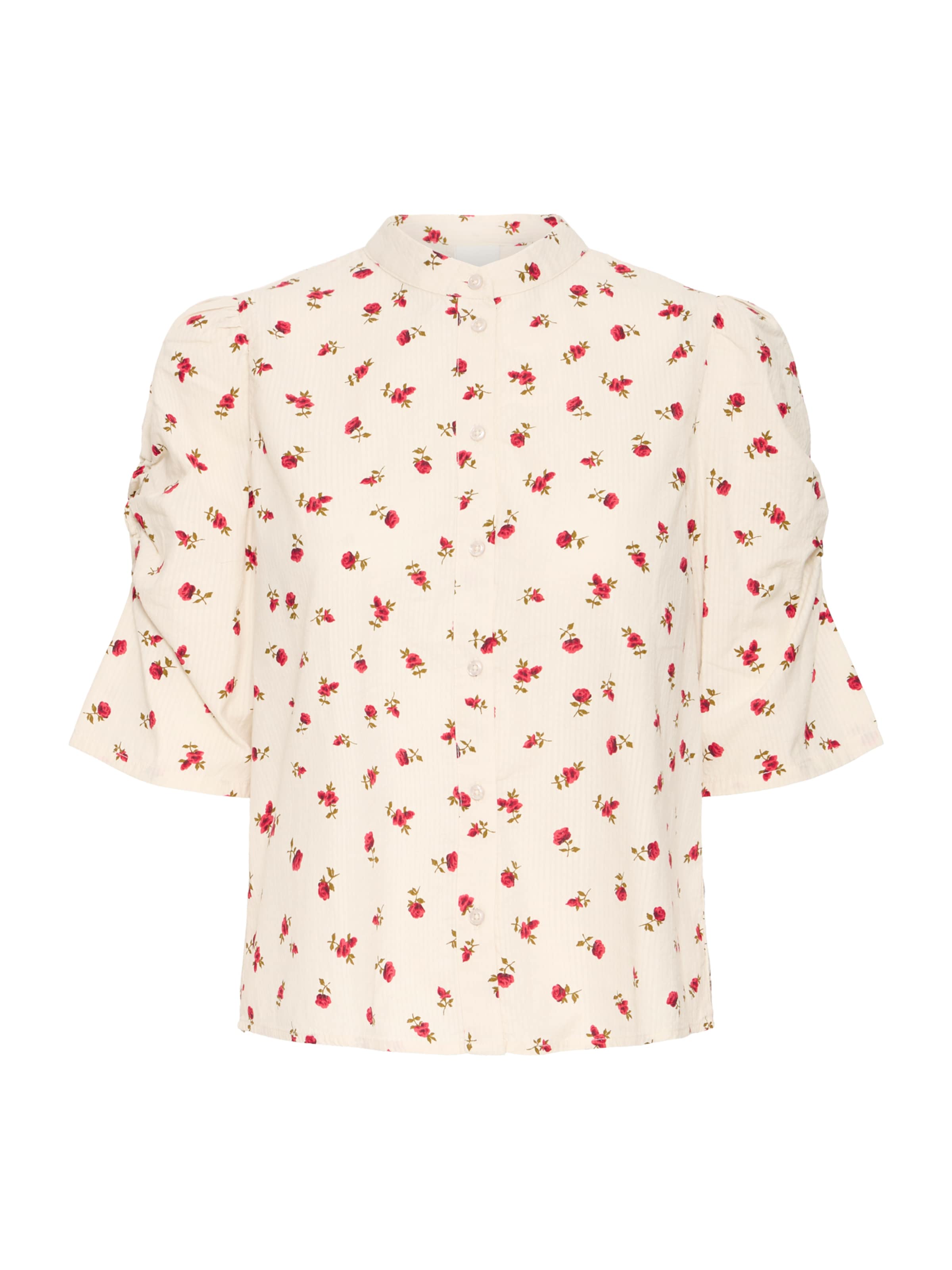 ICHI Bluse 'IHQWIN' i beige: forside