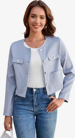 Yesfashion Blazer in Blue: front