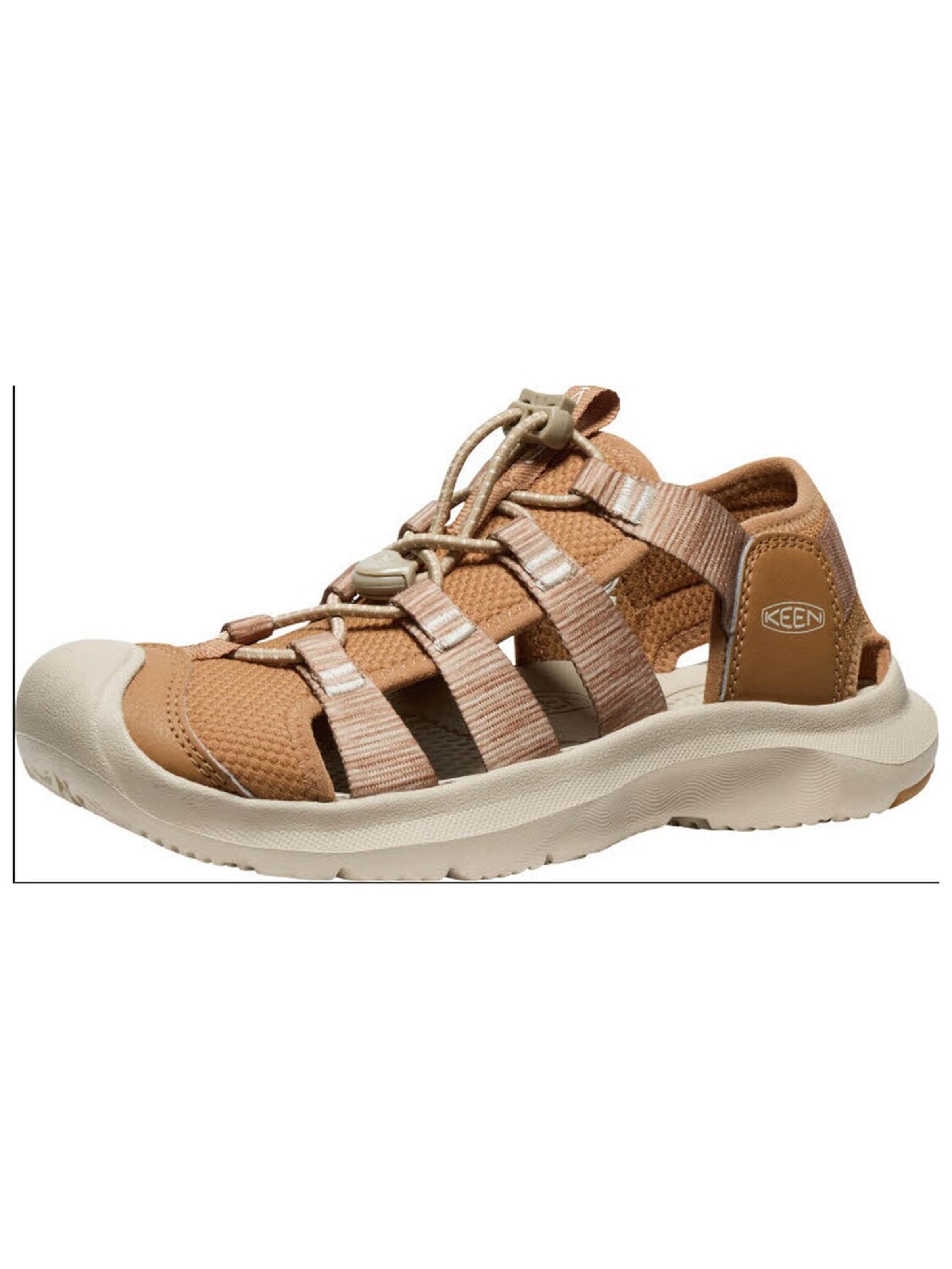 KEEN - Sandalias 'Sandalette Damen K1030385 Kunststoff (Synthetik) in braun' en marrón: frente
