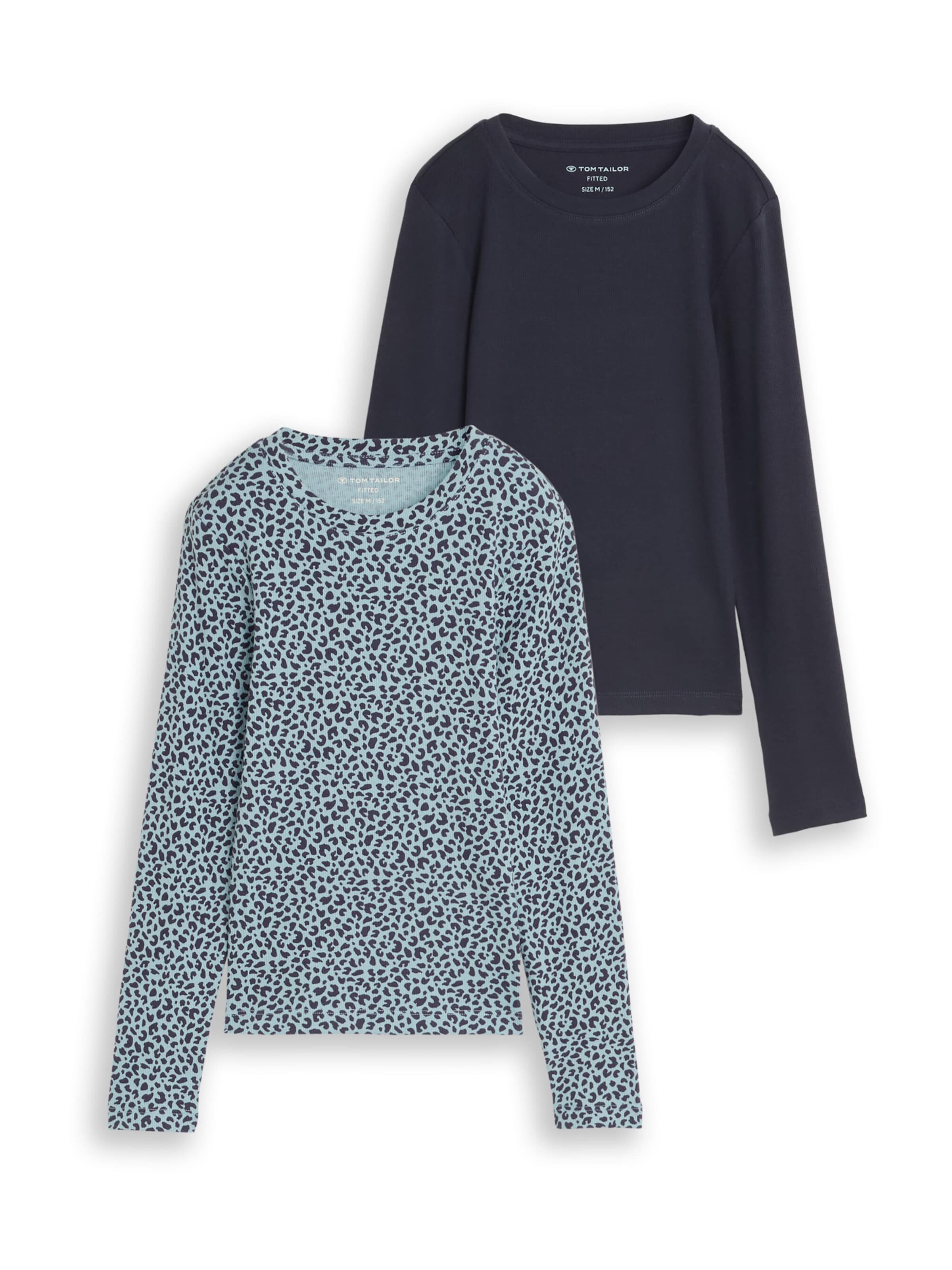 TOM TAILOR - Camiseta en azul: frente