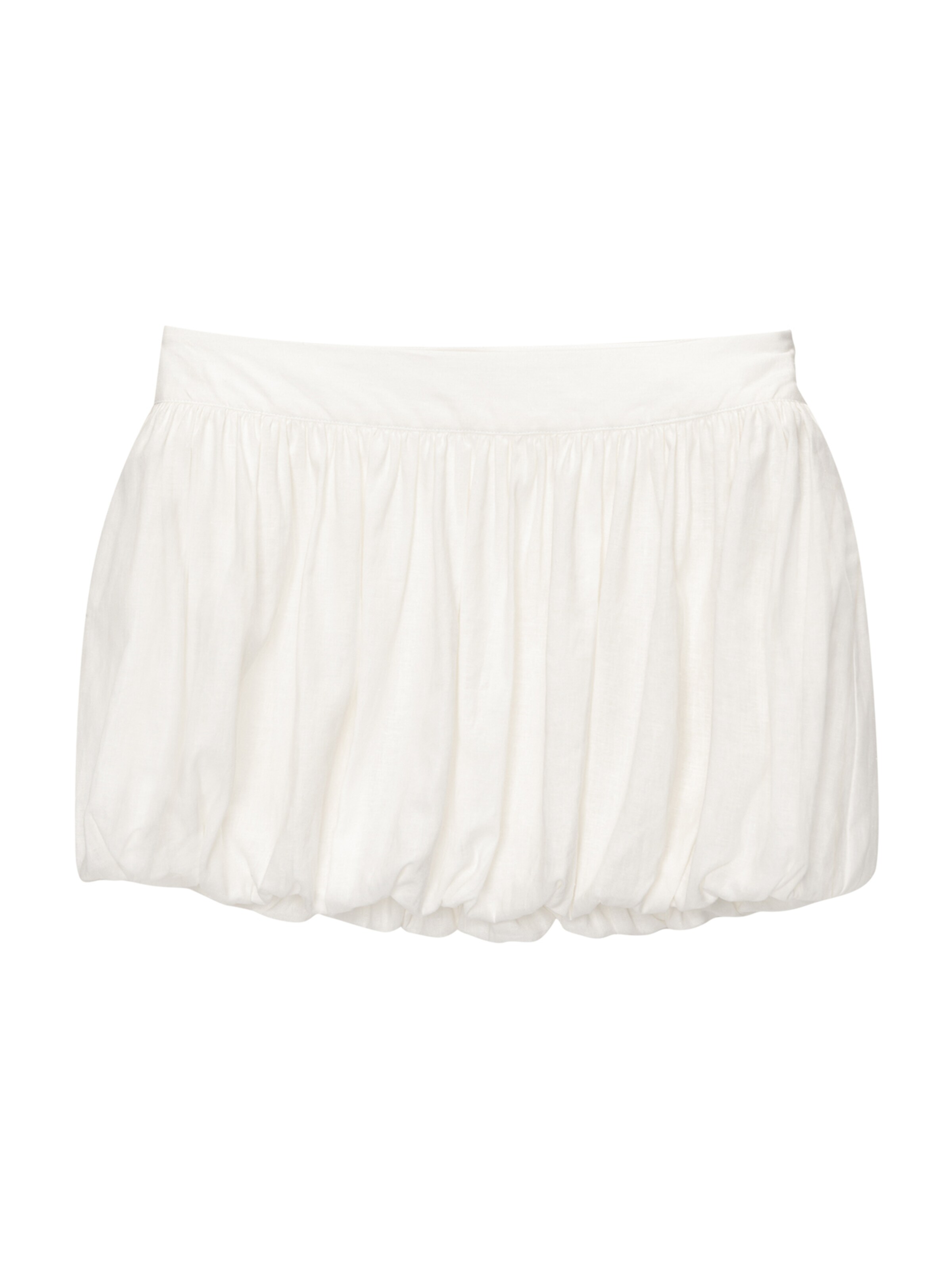 Pull&Bear Rock in Weiß: Vorderseite