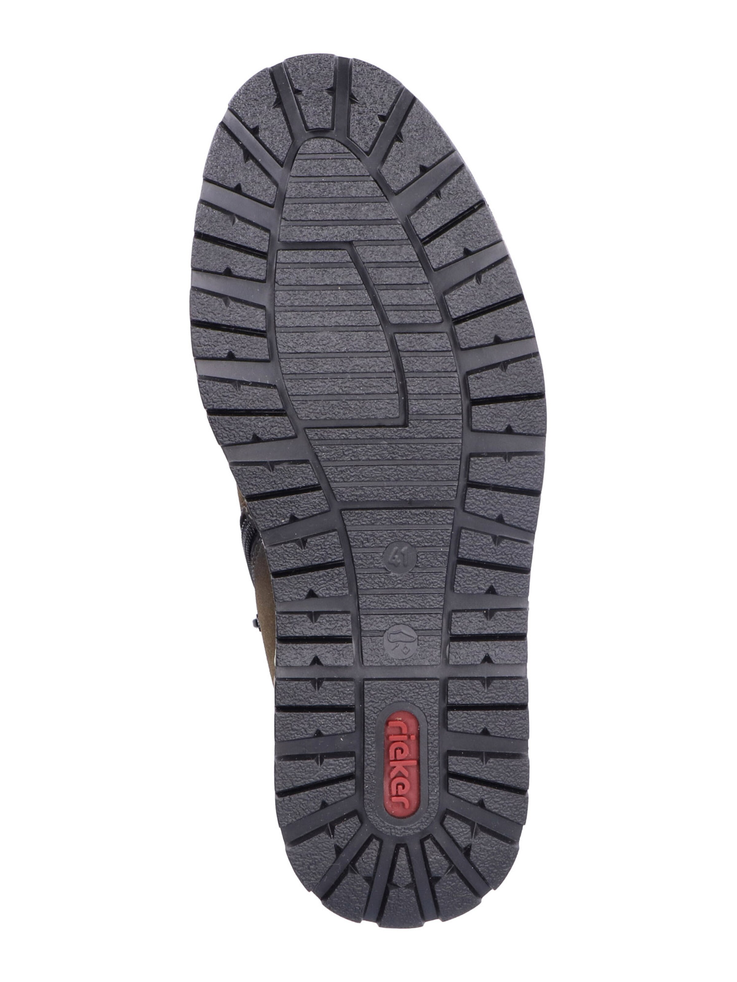 Bottines à lacets Rieker en vert