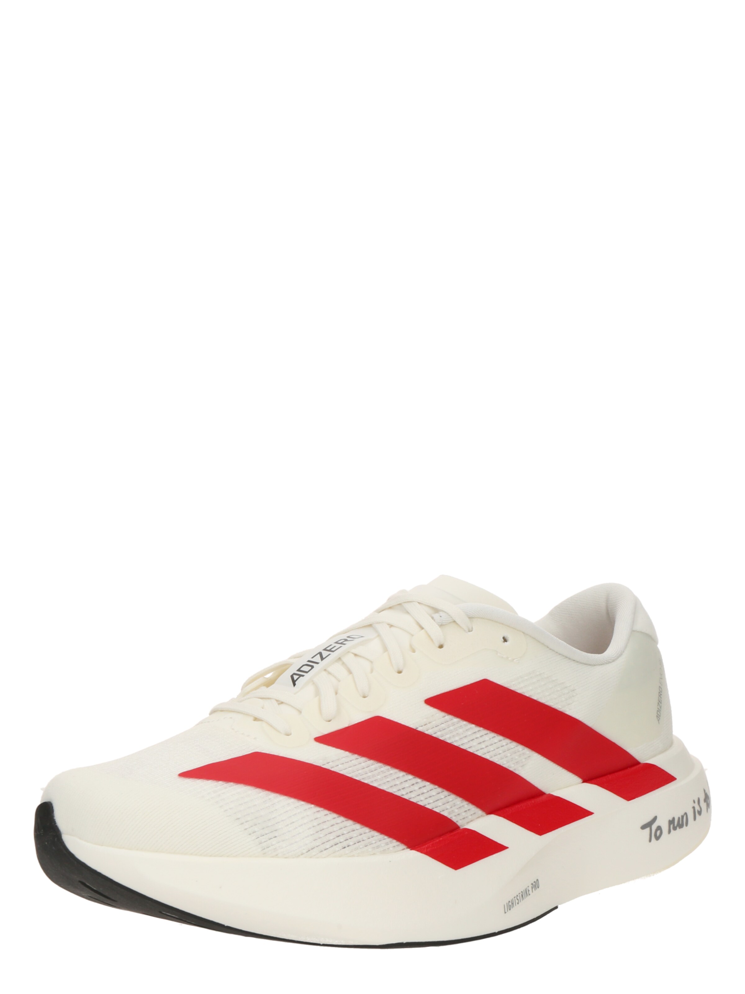 ADIDAS PERFORMANCETenisice za trčanje 'Adizero Evo SL' - bijela boja: prednji dio