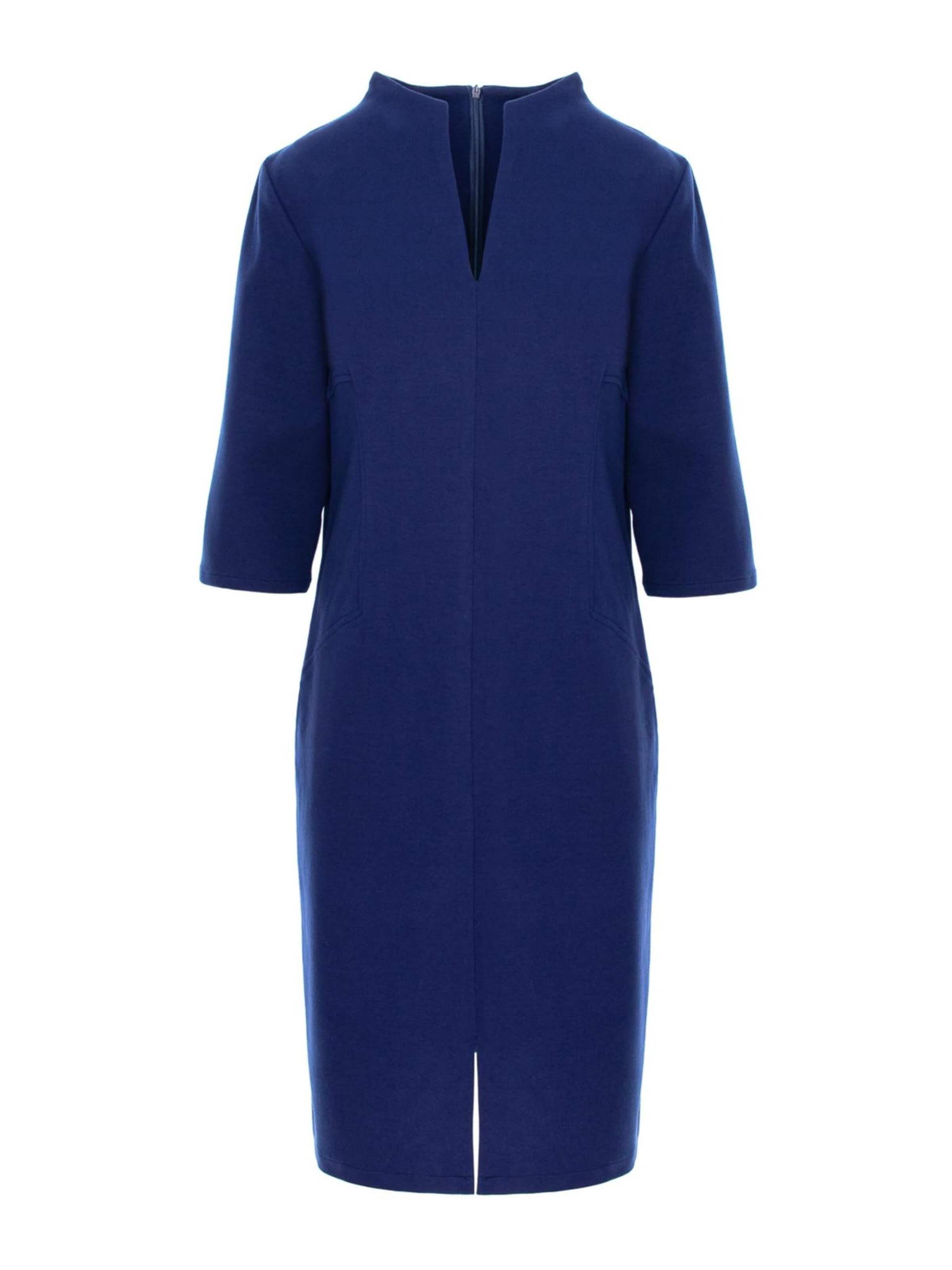 Couture de Marie Kleid 'Augusta'‌‌‌‌‌‌‌‌‌ in Blau: Vorderseite