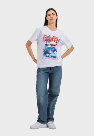 Oldskull Shirt in Wit