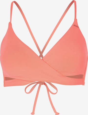 O'NEILL Triangle Bikini Top 'Baay' in Orange: front