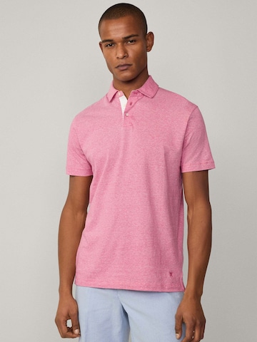 Hackett London Poloshirt in Pink: Vorderseite